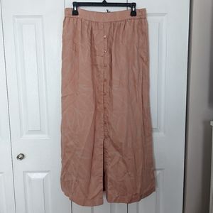 NWT! Medium, Swift Lake Midi Skirt in Apple Blossom Leaves from Prana